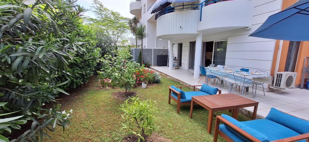 Charmant Appartement Residentiel Avec Terrasse, Jardin Privatif Et Piscine A Cannes Eksteriør bilde