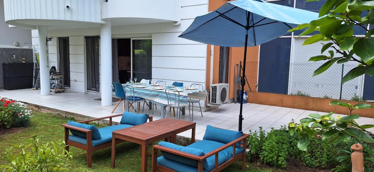 Charmant Appartement Residentiel Avec Terrasse, Jardin Privatif Et Piscine A Cannes Eksteriør bilde